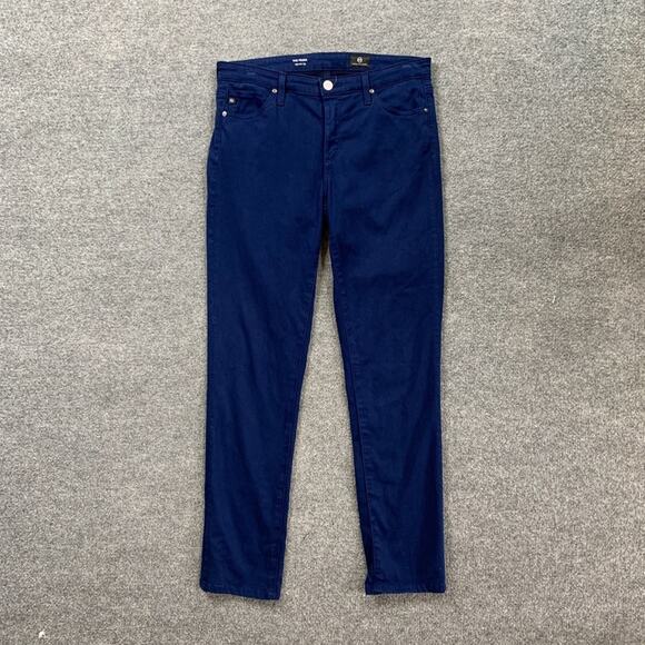 Adriano Goldschmied Jeans Womens 28 Storm The Prima Cigarette Leg Skinny Stretch - Picture 2 of 9